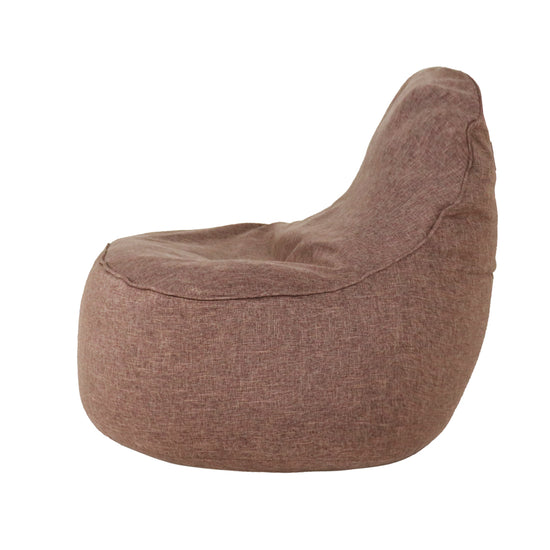 Image Title Ringo Bean Bag Sofa in Coffee Brown - Ministry of Chair